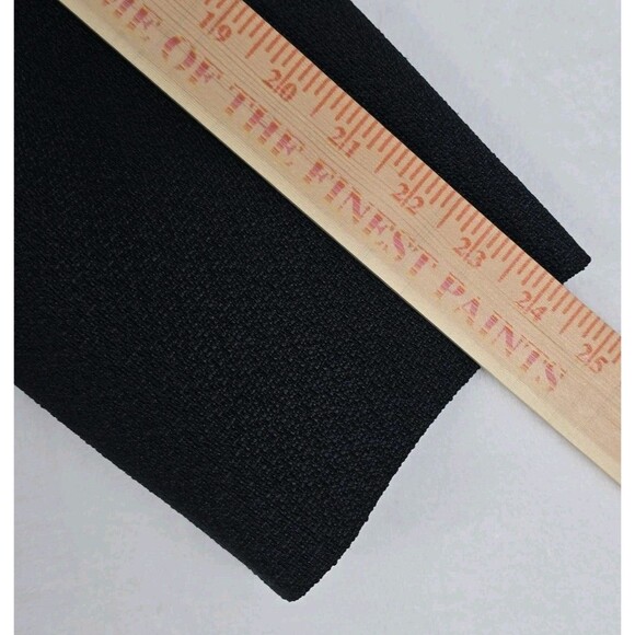 Calvin Klein Textured Open Front Jacket Women Size 18 Button Blazer Navy Blue - Picture 7 of 9